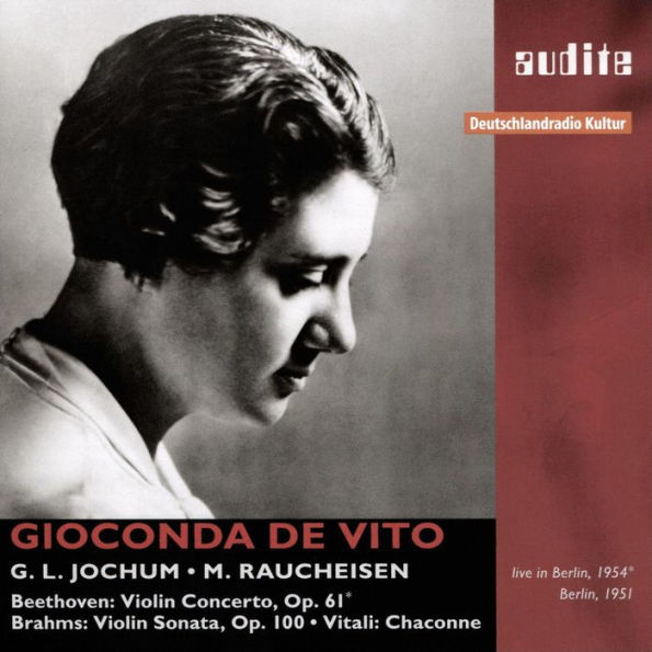 Beethoven: Violin Concerto; Brahms: Violin Sonata; Vitali: Chaconne