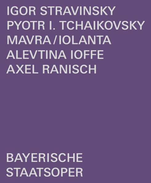 Mavra/Iolanta (Bayerische Staatsoper) [Blu-ray]