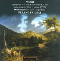 Mozart: Symphonies Nos. 39 & 40; Debussy: Dances sacr¿¿e et profane