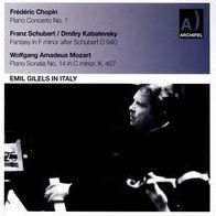 Emil Gilels in Italy: Chopin, Schubert/Kabalevsky, Mozart