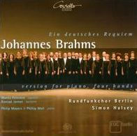 Johannes Brahms: Ein Deutsches Requiem - Version for Piano, Four Hands