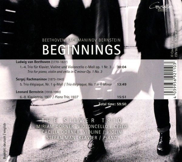 Beginnings: Beethoven, Rachmaninov, Bernstein