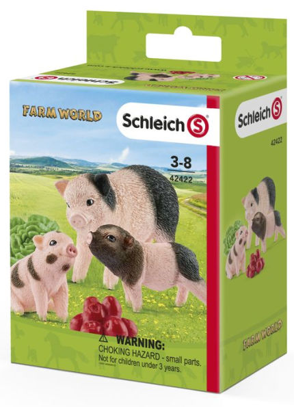 Schleich Miniature pig mother and piglets