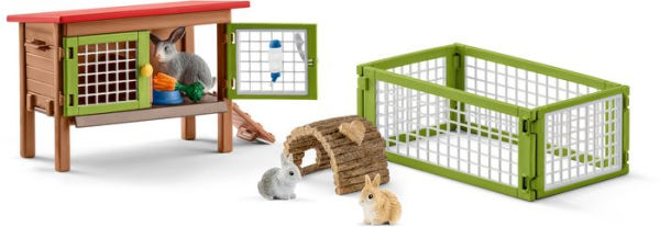 Schleich Rabbit hutch