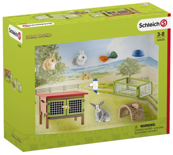 Schleich Rabbit hutch