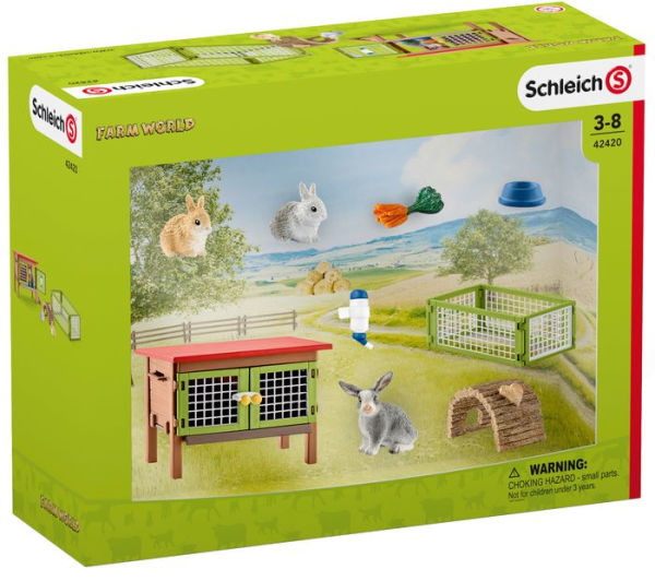 Schleich Rabbit hutch