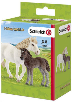 schleich mare and foal