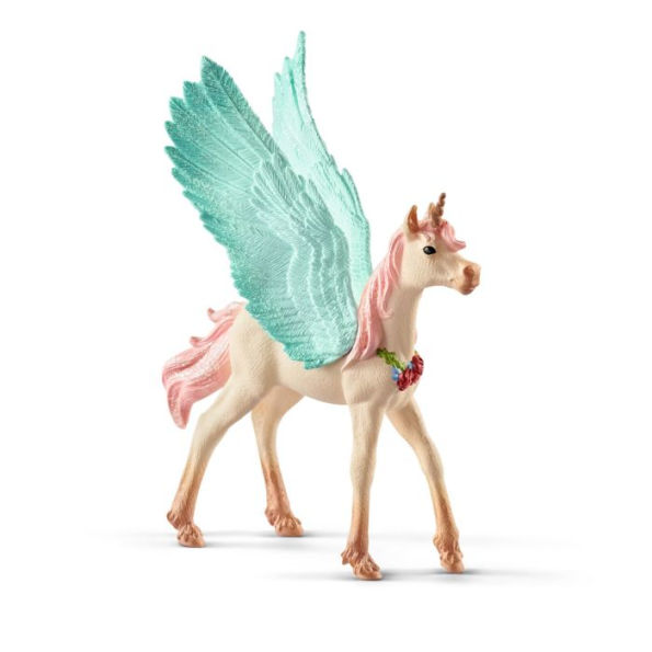 Schleich Decorated Unicorn Pegasus foal