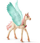 Alternative view 2 of Schleich Decorated Unicorn Pegasus foal
