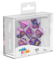 Title: Oakie Doakie Dice RPG Set Gemidice - Amethyst