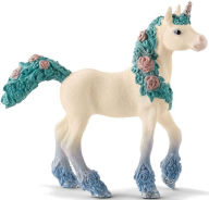 Title: Schleich Flower Unicorn Foal Toy Figure