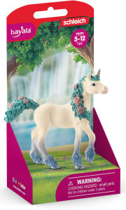 Title: Schleich Flower Unicorn Foal Toy Figure