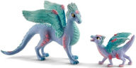 Title: Schleich Flower Dragon and Child Toy Figures