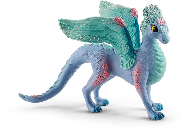 Schleich Flower Dragon and Child Toy Figures