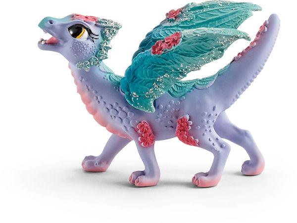 Schleich Flower Dragon and Child Toy Figures