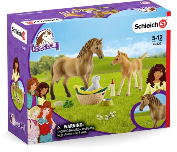 Schleich Horse Club Sarahs baby animal care