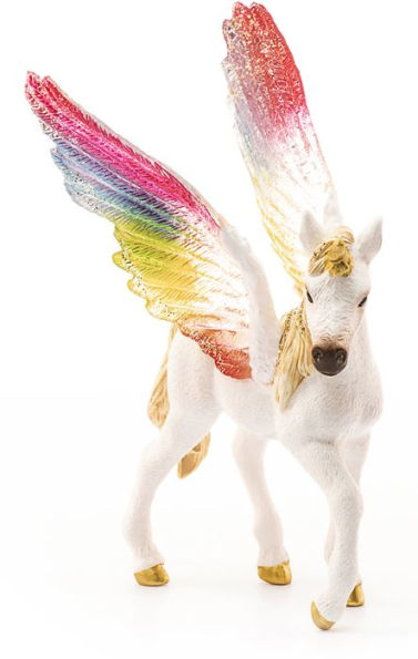 Winged Rainbow Unicorn Foal