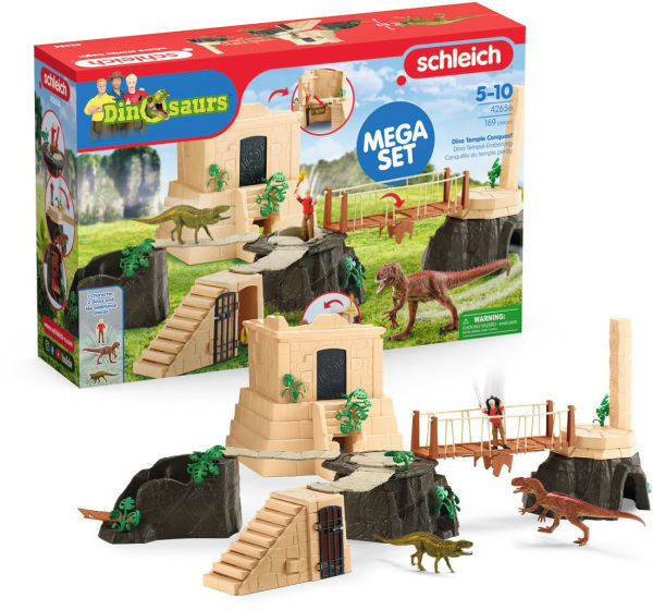 Conquest of the Dino Temple Playset