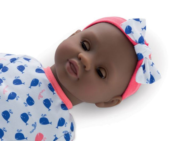 Bebe Bath Alyzee African American Baby Doll 12