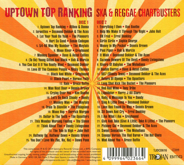 Uptown Top Ranking: Reggae Chartbusters