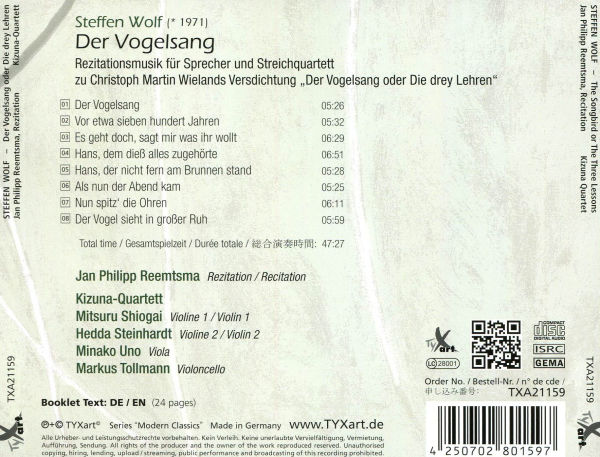 Steffen Wolf: Der Vogelsang