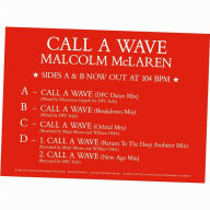 Title: Call a Wave, Artist: Malcolm McLaren