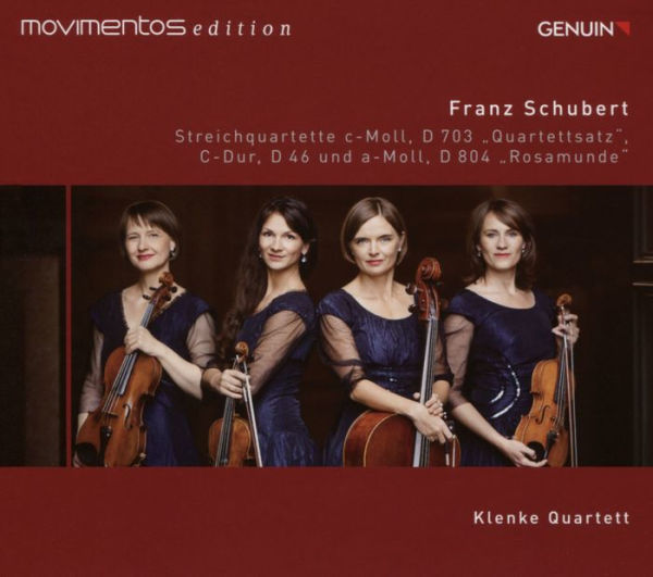 Schubert: Streichquartette D 703, D 46 und D 804