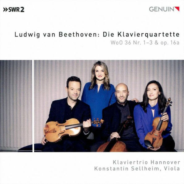 Ludwig van Beethoven: Die Klavierquartette WoO 36 Nr. 1-3 & Op. 16a