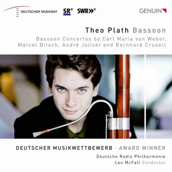 Bassoon Concertos by Carl Maria von Weber, Marcel Bitsch, Andr¿¿ Jolivet and Bernhard Crusell