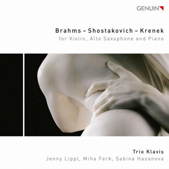 Brahms, Shostakovich, Krenek for Violin, Alto Saxophone and Piano