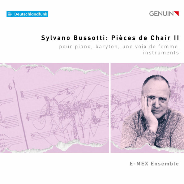 Sylvano Bussotti: Pièces de Chair II, pour piano, baryton, une voix de femme, instruments