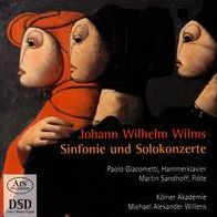 Johann Wilhelm Wilms: Sinfonie und Solokonzerte