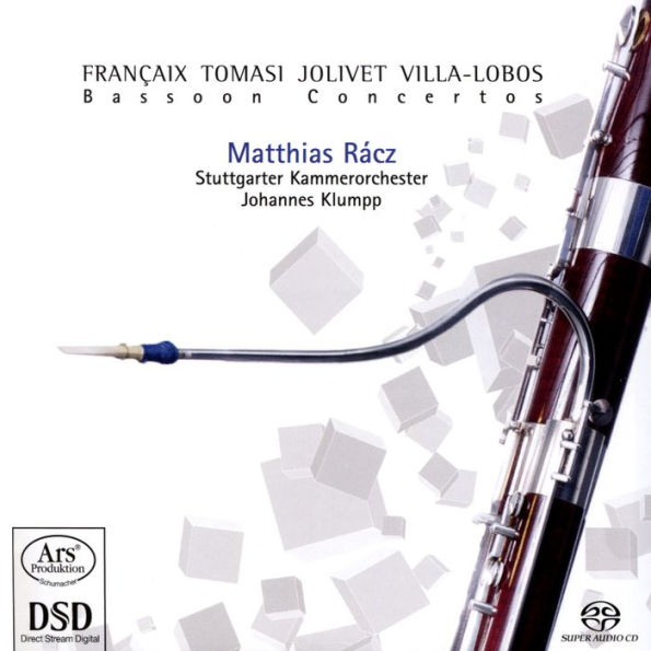 Fran¿¿aix, Tomasi, Jolivet, Villa-Lobos: Bassoon Concertos