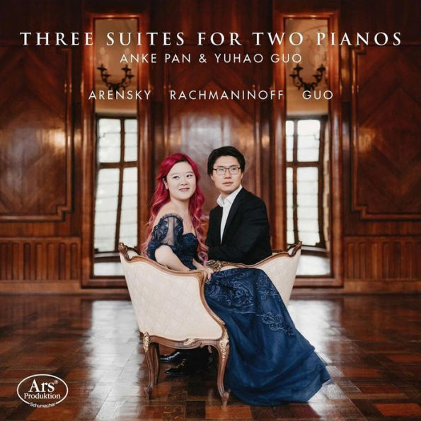 Three Suites for Two Pianos: Arensky, Rachmaninoff, Guo