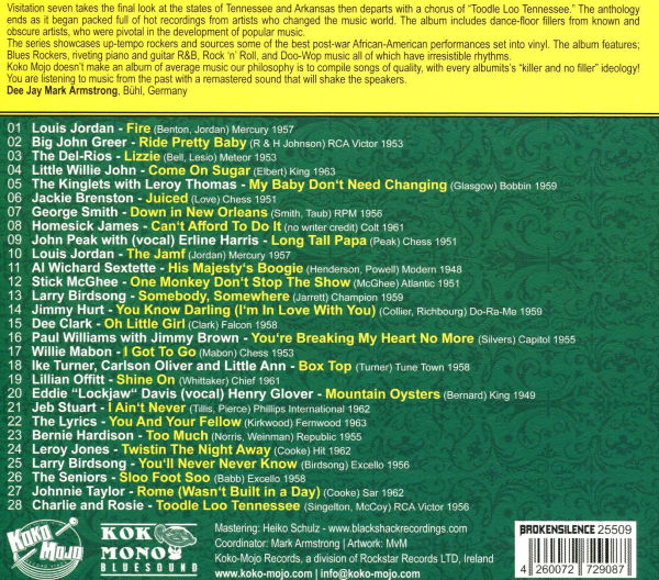 Southern Bred, Vol. 27 Tennessee R&B Rockers: Toodle Loo