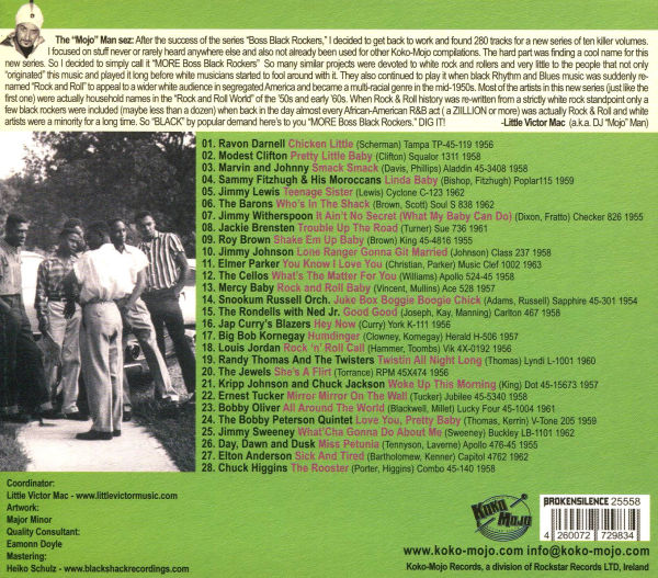 Boss Black Rockers, Vol. 8: Rock & Roll Baby