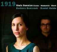Title: 1919: Viola Sonatas by Clarke, Hindemith, Bloch, Artist: Barbara Buntrock