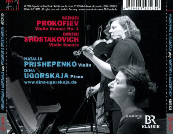 Prokofiev & Shostakovich: Violin Sonatas