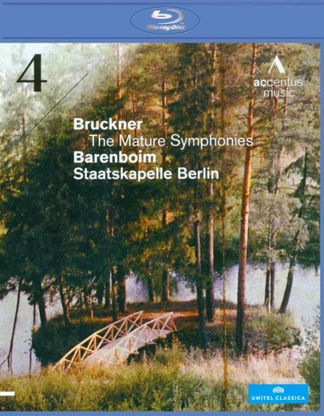 Barenboim/Staatskapelle Berlin: Bruckner - The Mature Symphonies [Blu-ray]