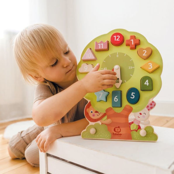 Shape Sorting Tree-Wonder Clock