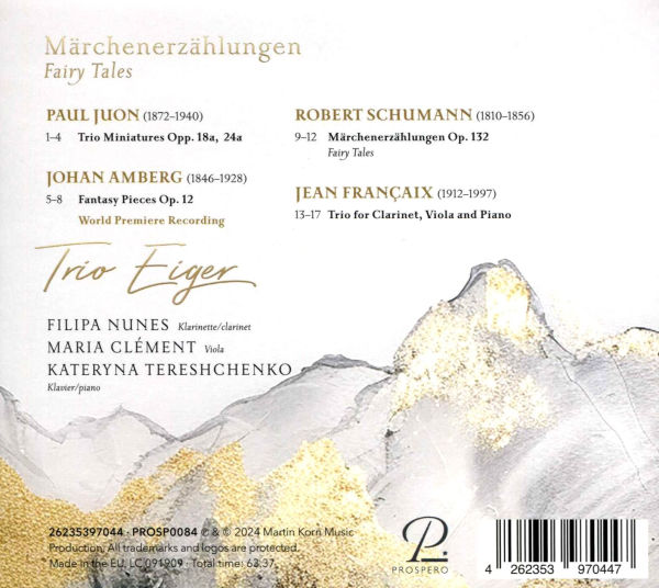 Märchenerzählungen for Clarinet, Viola and Piano
