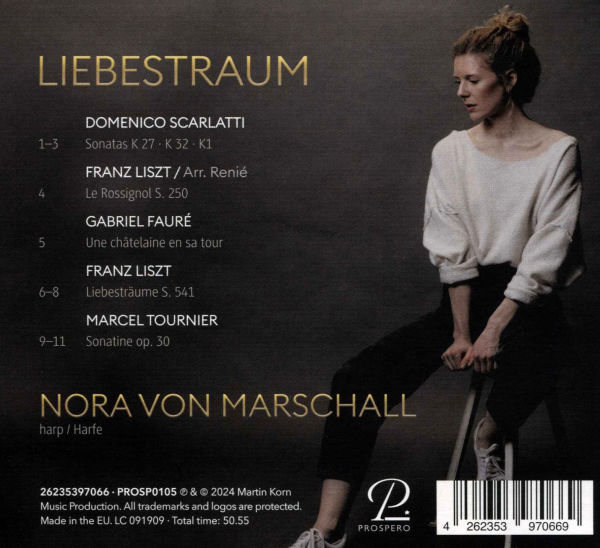 Liebestraum: Scarlatti, Liszt, Fauré, Tournier