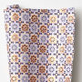 Gold & Lavender Geometric Handmade Paper