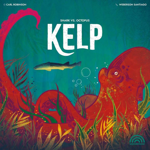 Kelp: Shark vs Octopus by Carl Robinson