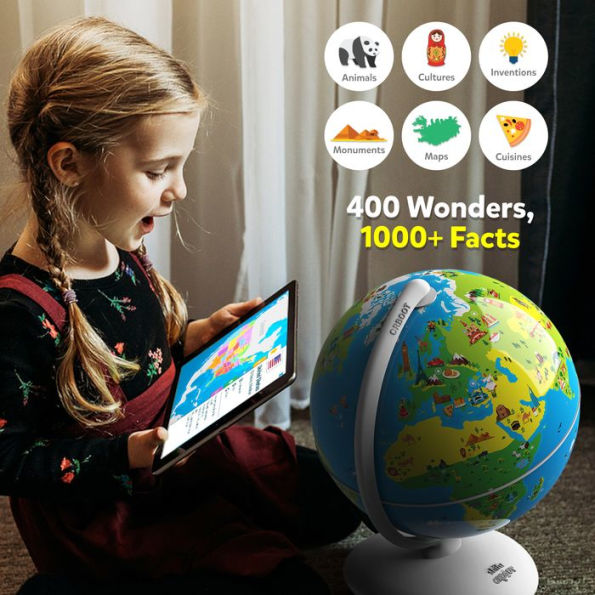 Globe Interactif PlayShifu  Globe éducatif Primé ! Meilleur prix !