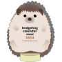 2024 Animal Die Cut - mini Hedgehog Calendar