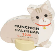 Title: 2026 ANIMAL DIE CUT CALENDAR - MUNCHKIN