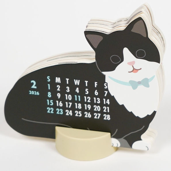 2026 ANIMAL DIE CUT CALENDAR - MUNCHKIN