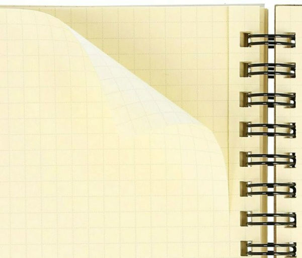 Delfonics Rollbahn Spiral Notebook - Cream, Large