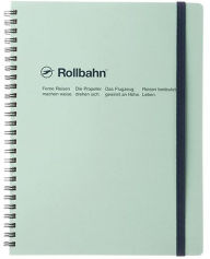 Title: Delfonics Rollbahn Spiral Notebook - Sky Blue, Large